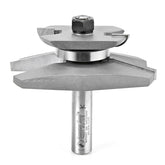 Amana Tool 54227 Carbide Tipped Traditional Raised Panel with Back Cutter 15 Deg x 1-3/8 Angle x 3-3/8 Dia x 1-1/16 x 1/2 Inch Shank